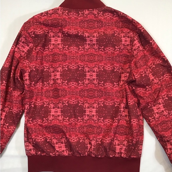 Pink Dolphin Mens Retro Lettermans Jacket Size L Varsity Bomber Streetwear Camo - Picture 9 of 13